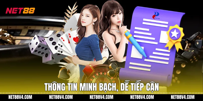 Thông tin minh bạch, dễ tiếp cận